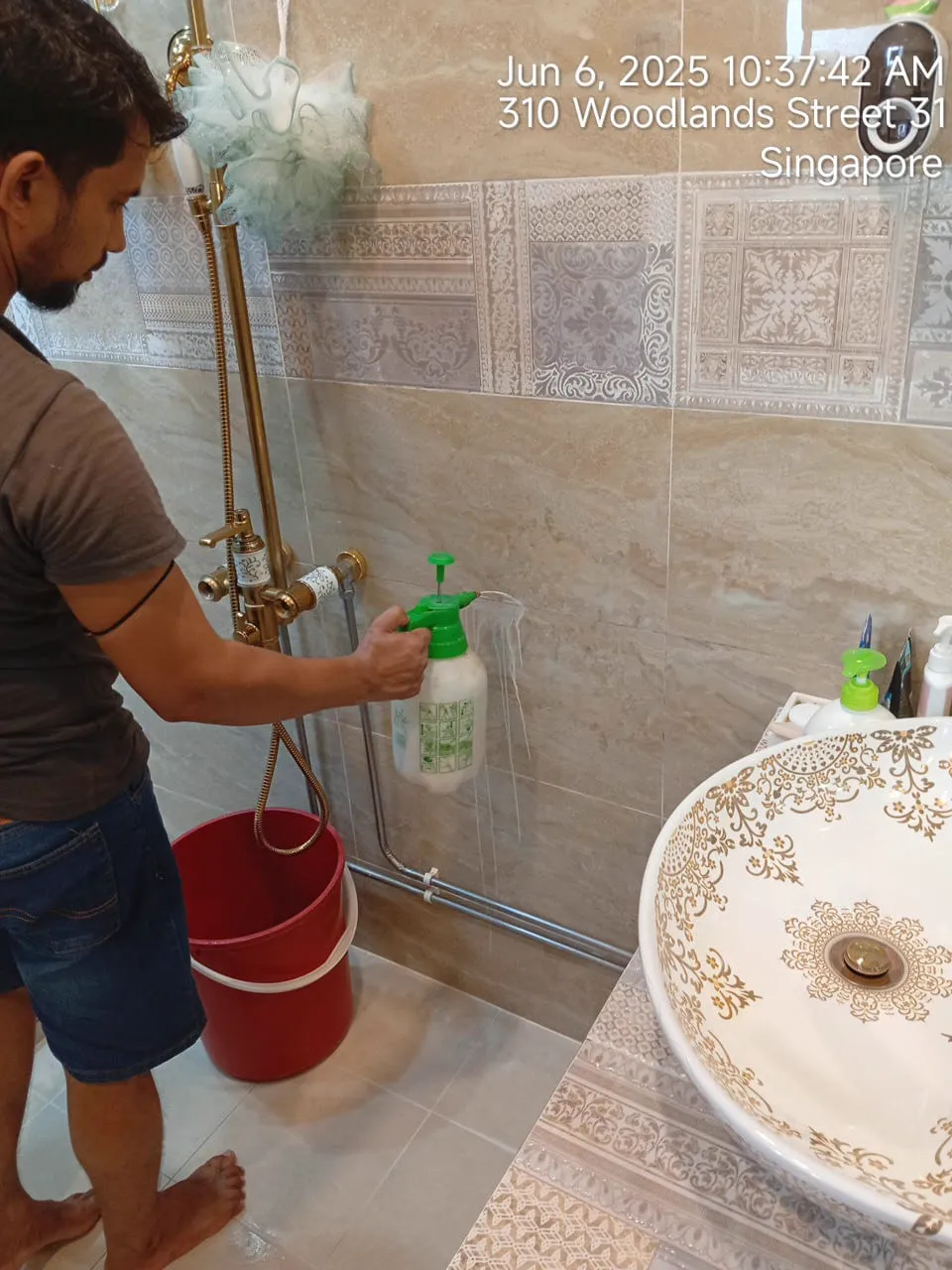 Bathroom Waterproofing Singapore - Waterproofing Walls - Woodlands Avenue